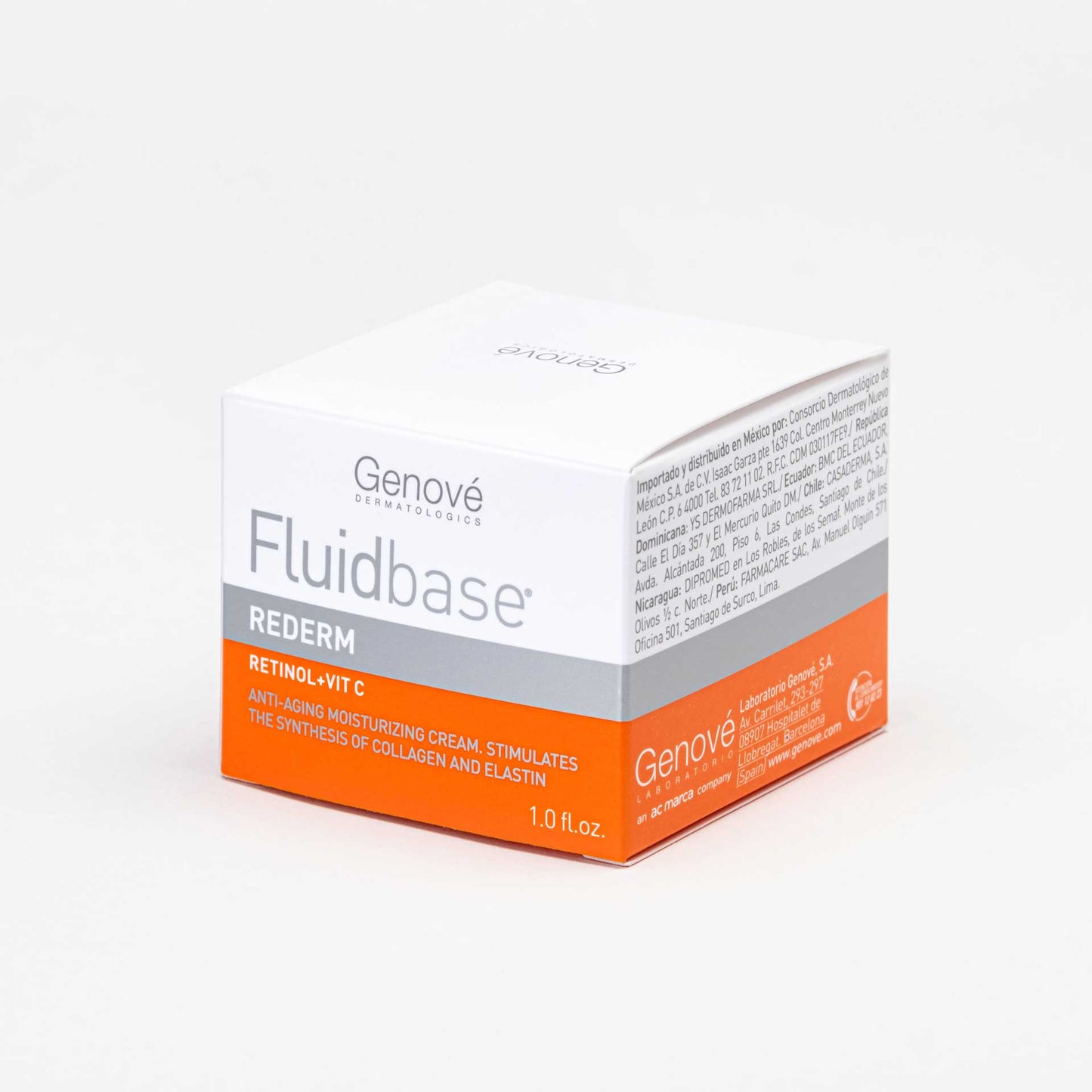 Genove Fluidbase Anti-Aging Moisturizing Cream Retinol+ Vitamin C +H.Acid 30ML