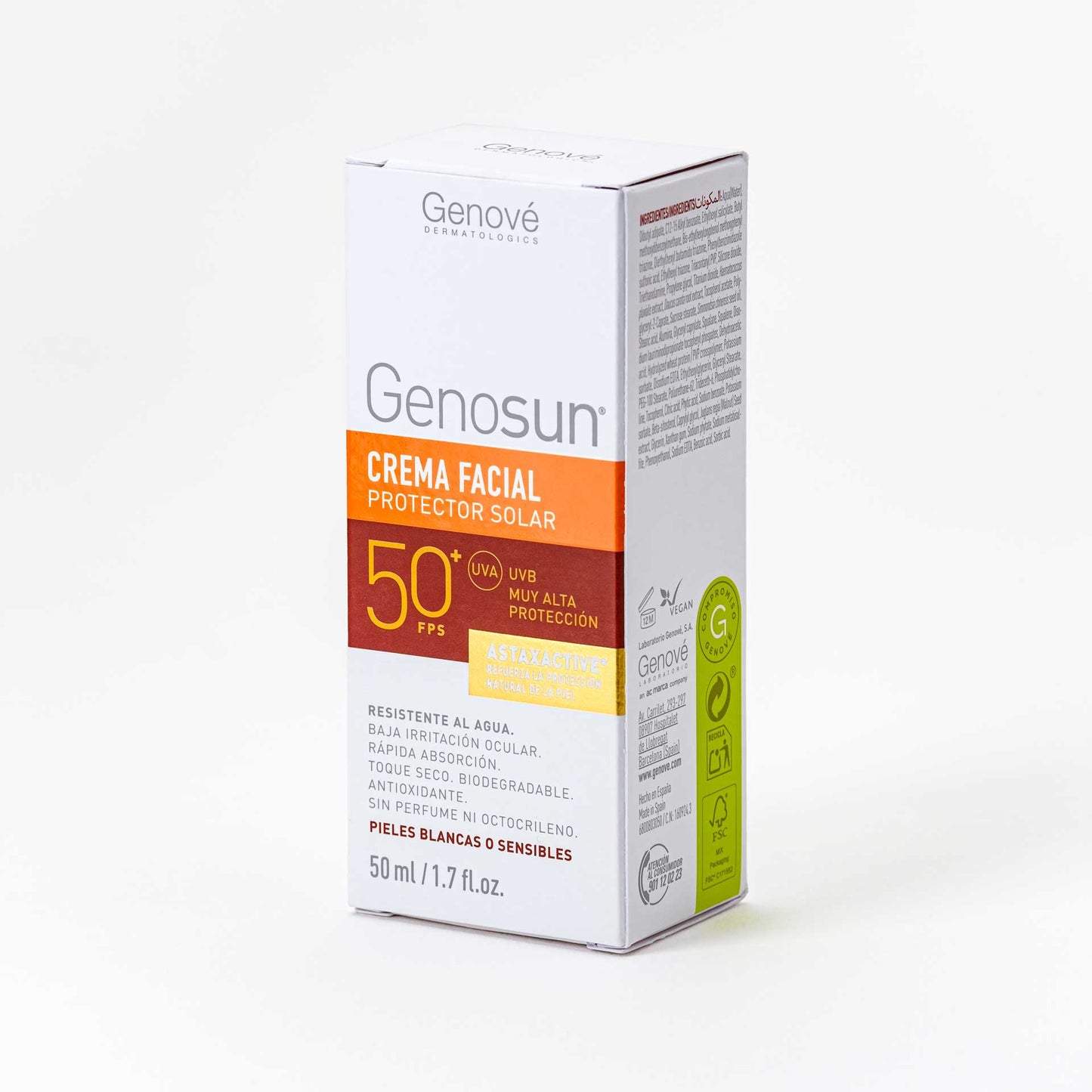 Genove Genosun Facial SPF50+ Anti-Aging  Sunscreen 50ML