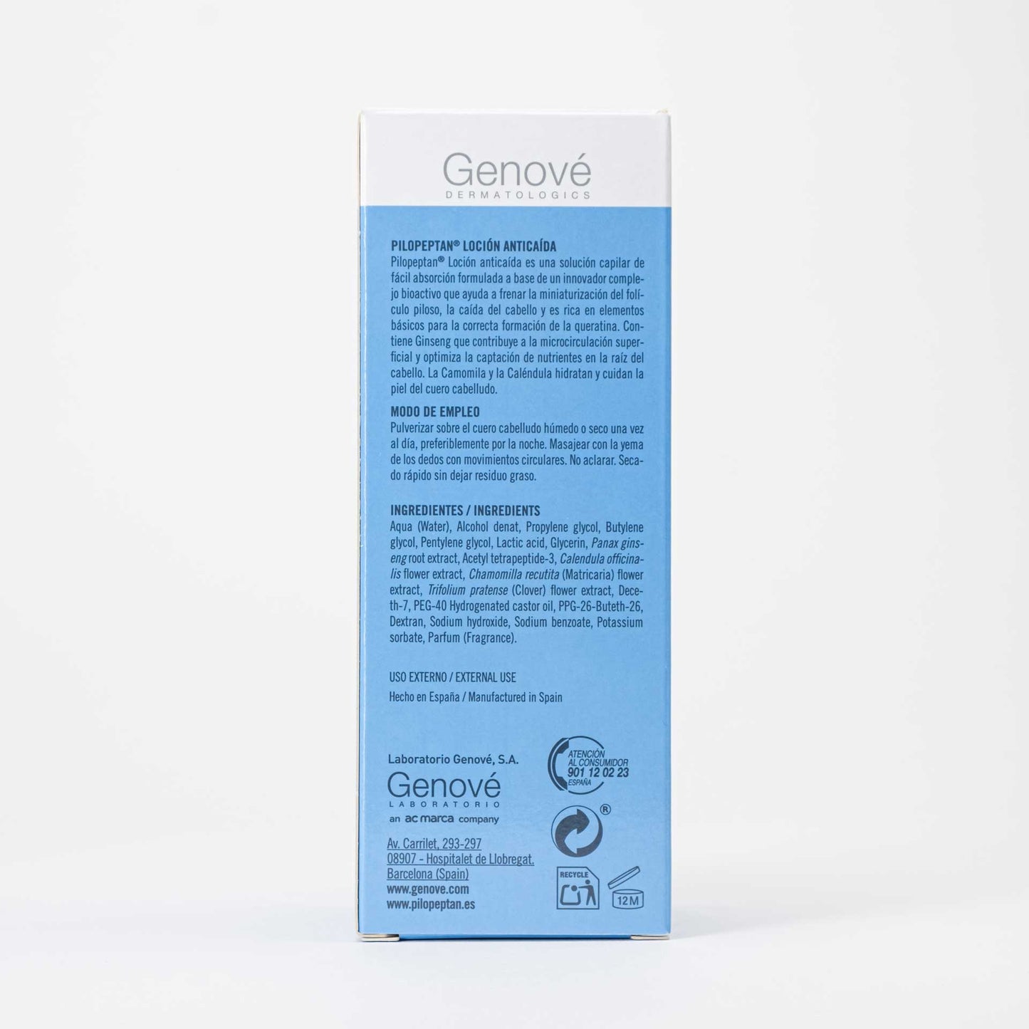 Genove Pilopeptan Anti Hair Loss Lotion 100 ML